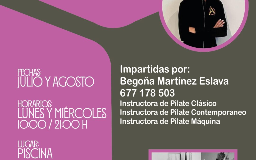 PILATES EN PISCINA