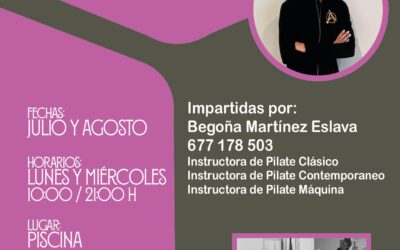 PILATES EN PISCINA