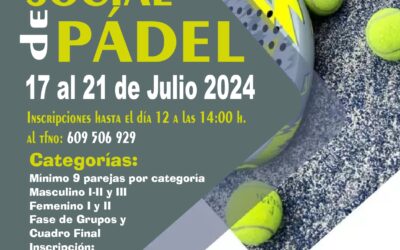 TORNEO SOCIAL PADEL