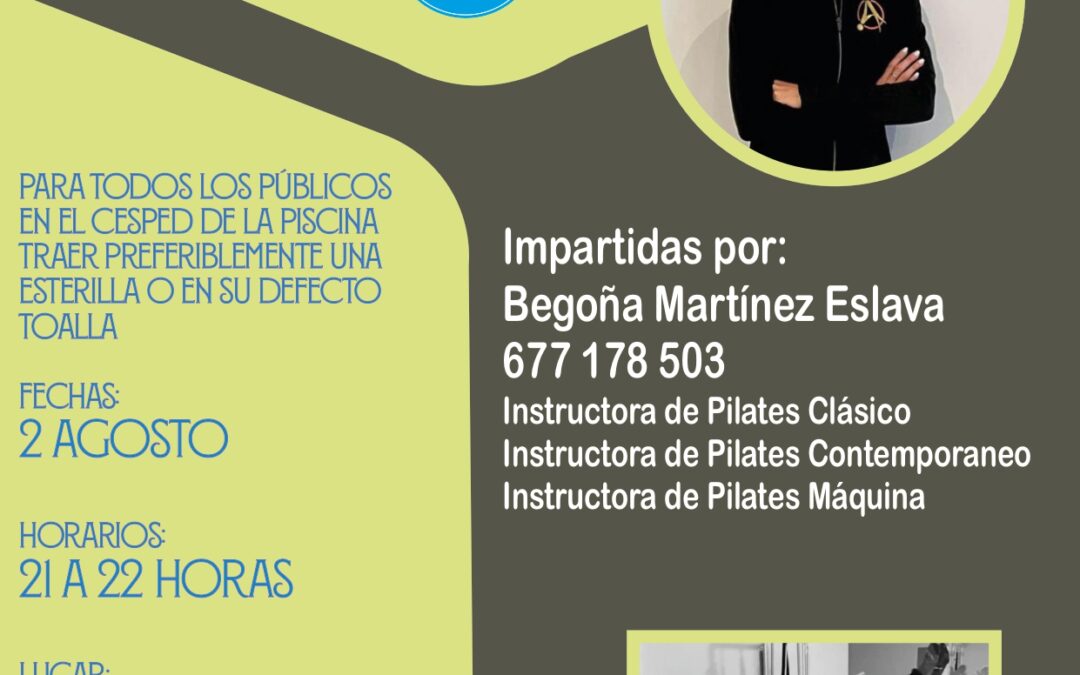 PILATES EN PISCINA