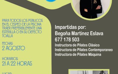 PILATES EN PISCINA