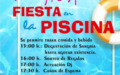 FIESTA CIERRE PISCINA