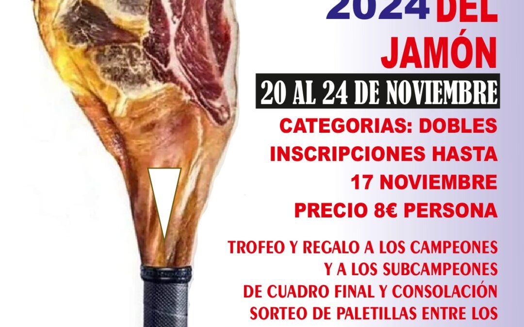 TORNEO TENIS DEL JAMON 2024