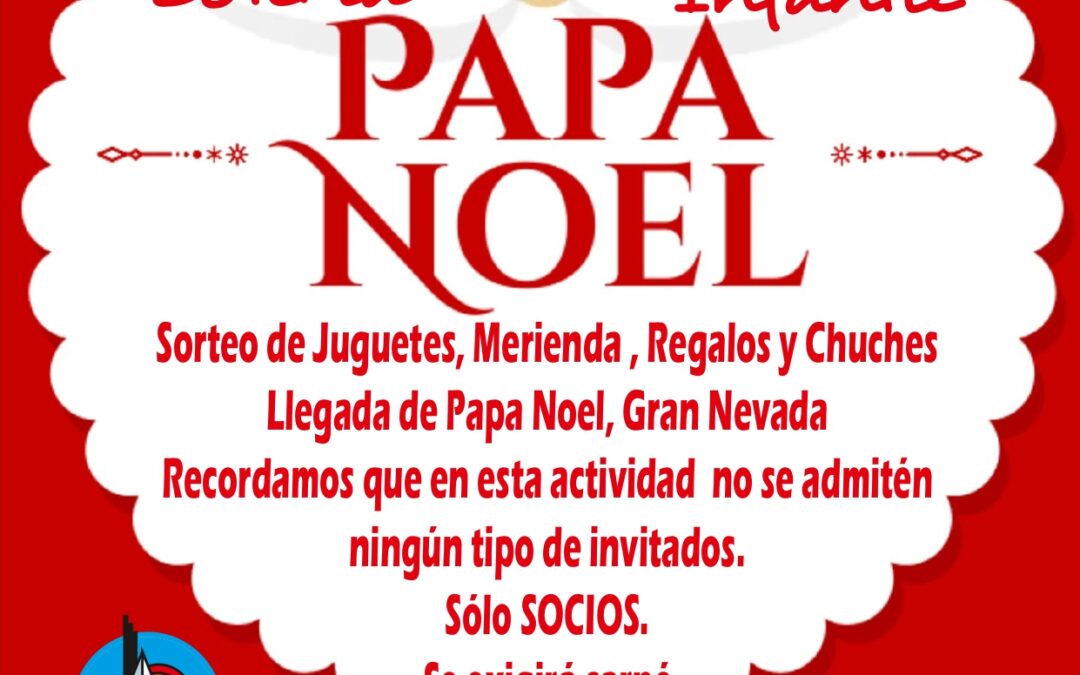 PAPA NOEL Y LOTERIA INFANTIL