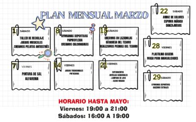 ANIMADORES INFANTILES MARZO 2025