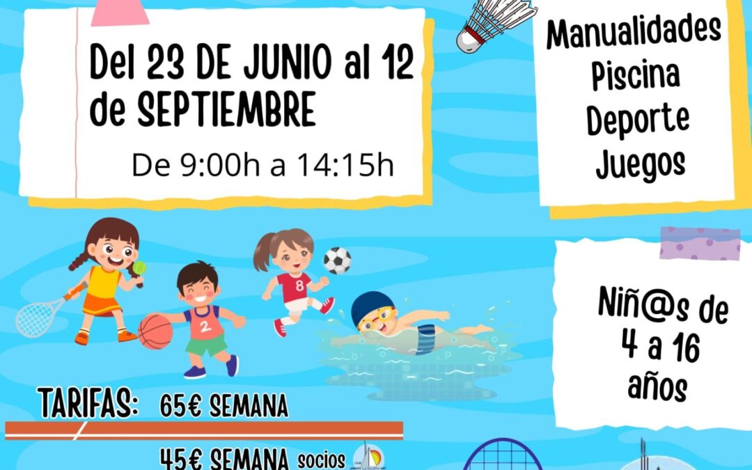 CAMPUS DE VERANO TENIS