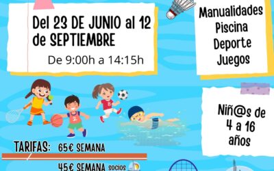 CAMPUS DE VERANO TENIS