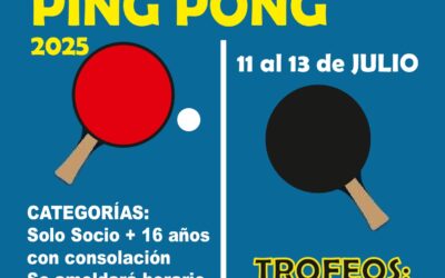 TORNEO SOCIAL PING PONG