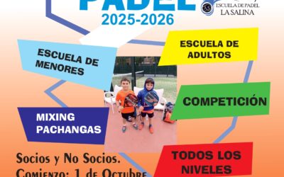 ESCUELA PADEL 2025 2026