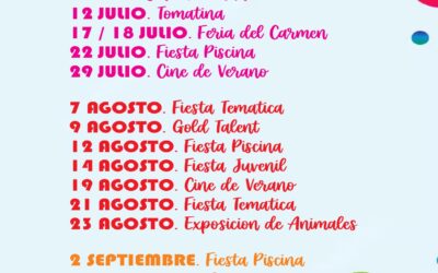 ACTIVIDADES INFANTILES VERANO 2026