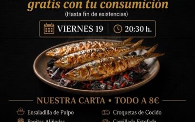 SARDINADA Y ACTUACION VIERNES, 19 JUNIO