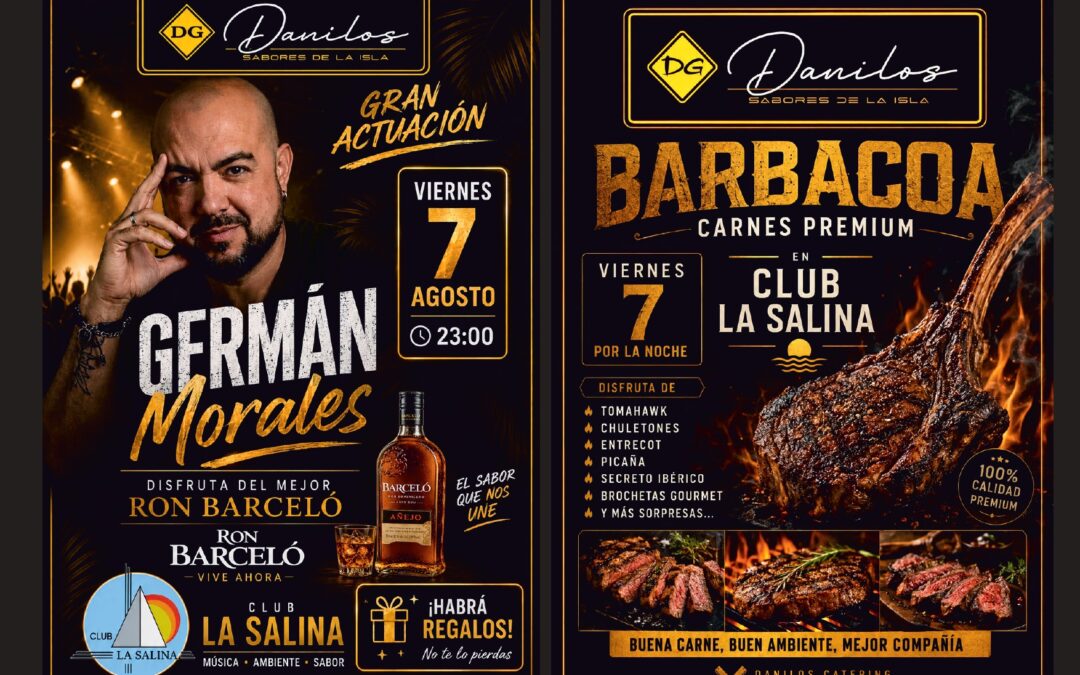 VIERNES, 7 AGOSTO. BARBACOA Y ACTUACIÓN
